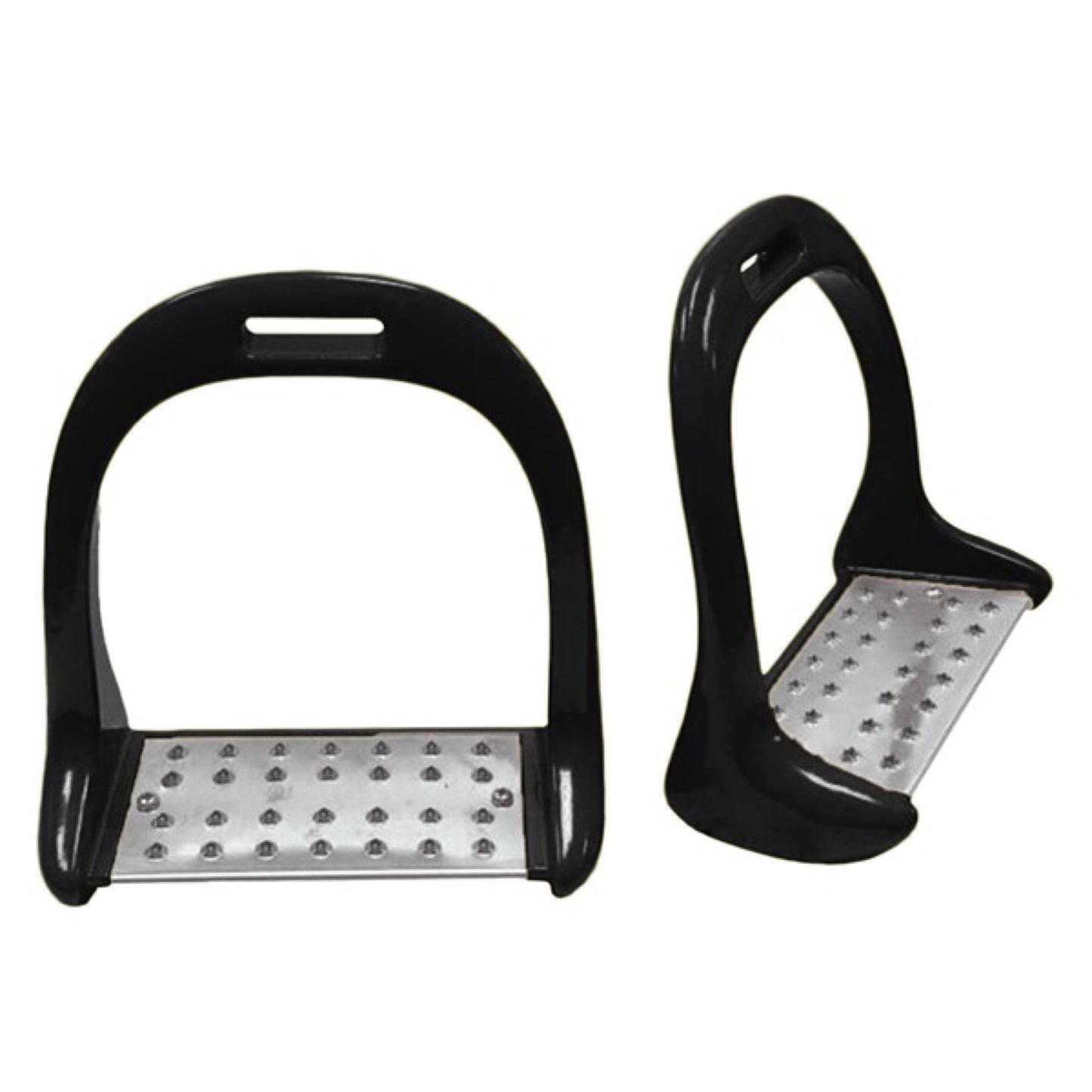 Jacks Aluminum Stirrups - Black