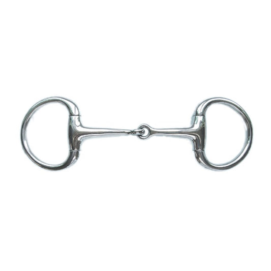 Jacks Stainless Steel Eggbutt Bradoon Bit