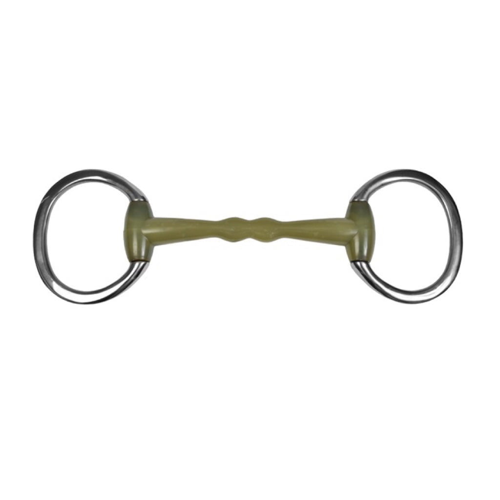 Jacks Apple Flexible Shaped Eggbutt Snaffle Bit