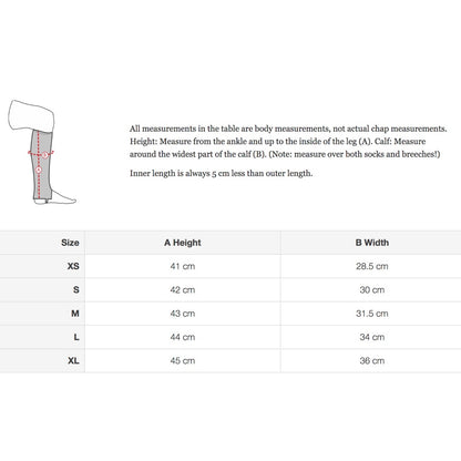 Horze Quinton Leather Half Chaps