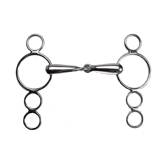 Jacks Hollow Mouth Elevator Gag Bit - 5"