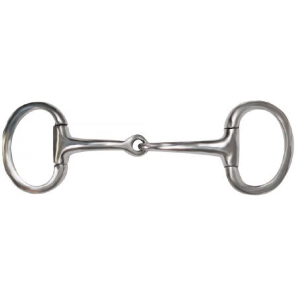 Showman® Pony Stainless Steel Eggbutt Snaffle Bit - 4"