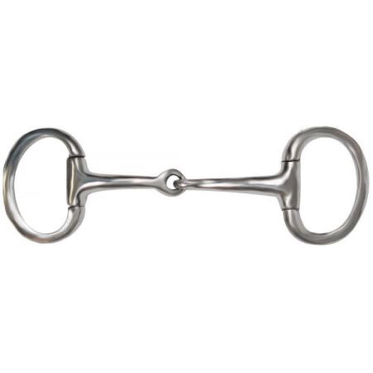 Showman® Pony Stainless Steel Eggbutt Snaffle Bit - 4"