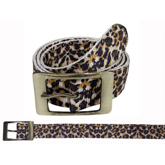 Showman® Leopard Nylon Belt