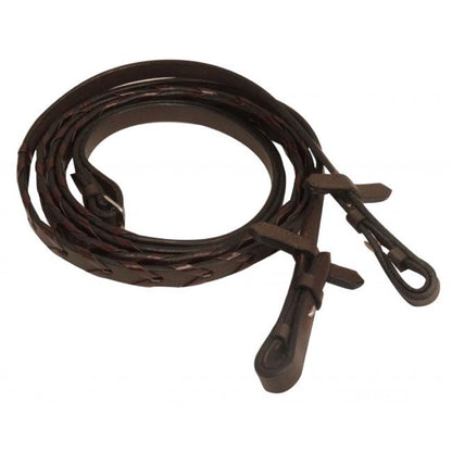 Showman® Extra Long Laced Reins