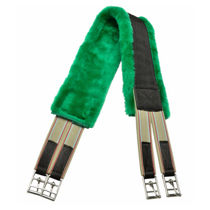 Jacks Fleece Lined Girth - Green