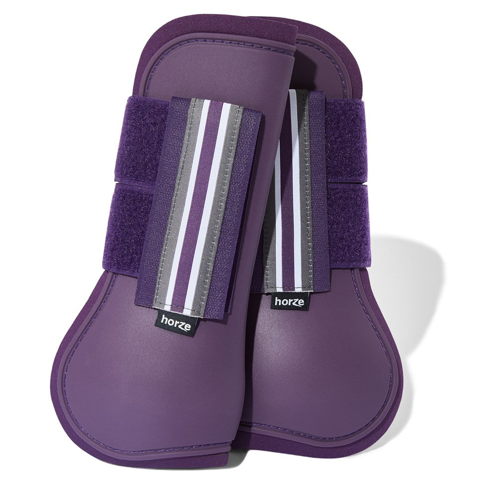 Horze Adepto Tendon Boots - Blackcurrant Purple