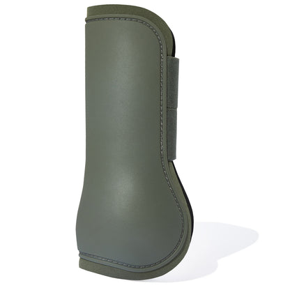Horze Adepto Tendon Boots - Beetle Khaki Green