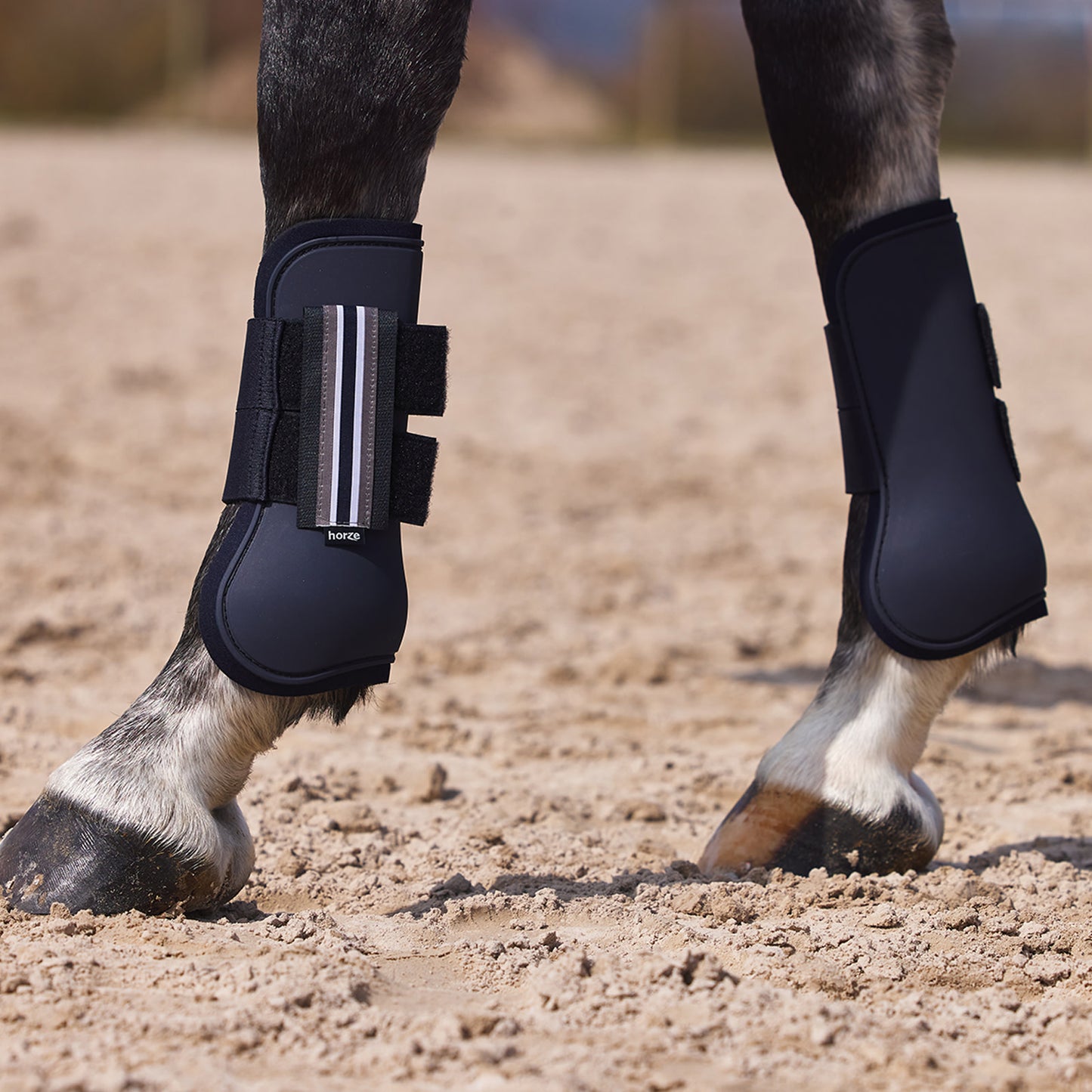 Horze Adepto Tendon Boots - Dark Navy