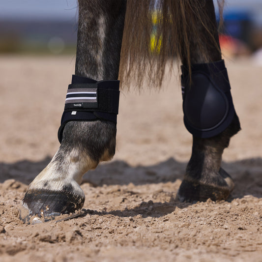 Horze Adepto Fetlock Boots - Dark Navy