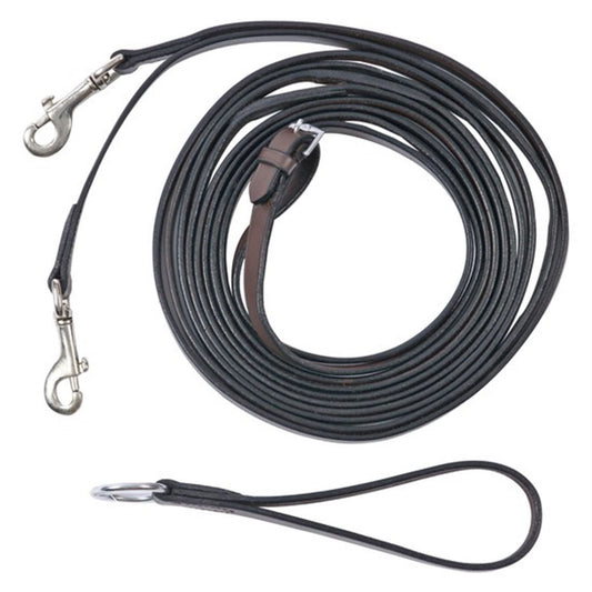 Premier Leather Draw Reins with Girth Loop