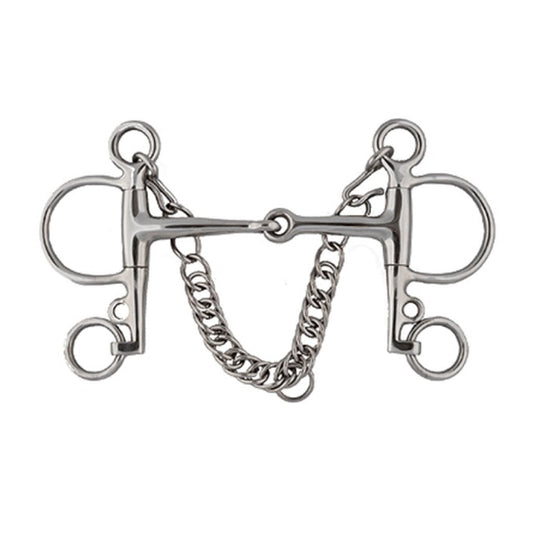 Jacks Jointed Mouth Pelham Bit - 5"