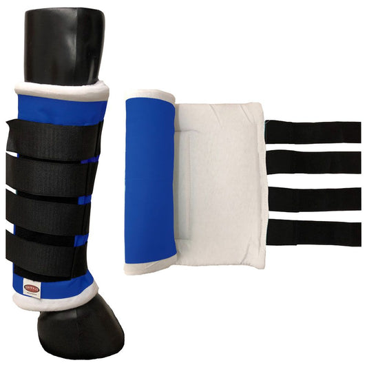 Showman® Nylon Quick Wrap Standing Wraps - Blue
