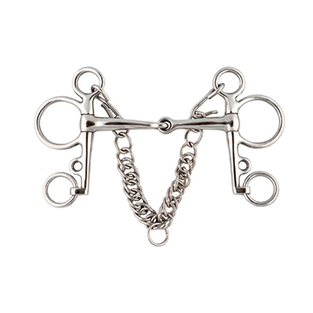 Jacks Stainless Steel Jointed Pelham Bit