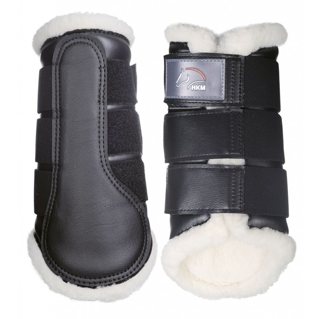 HKM Comfort Sport Boots - Black/Natural