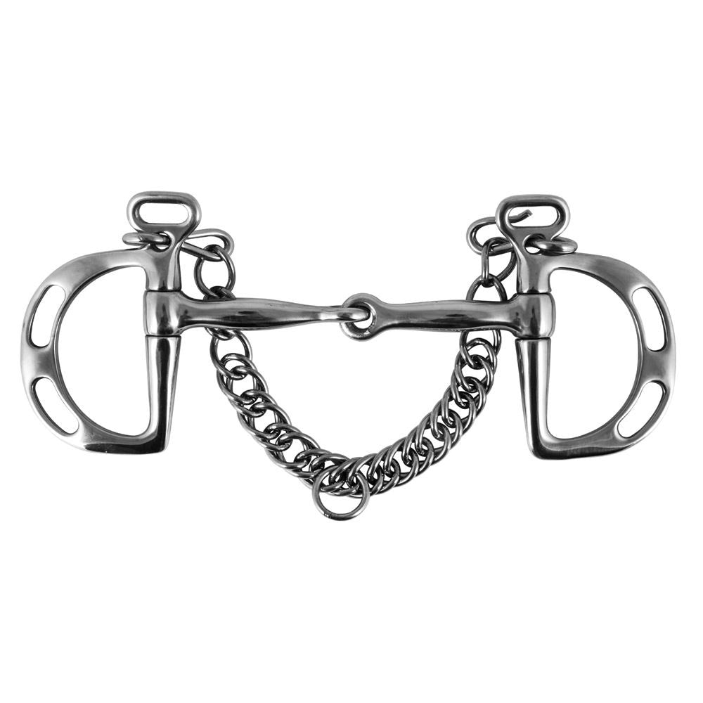 FES® Uxeter Snaffle Kimberwick Bit - 5"