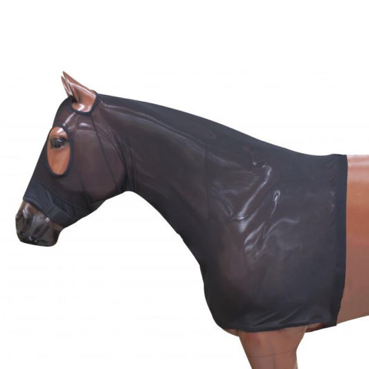 Showman® Lycra Mesh Zipper Sleazy Hood