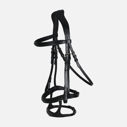 Horze Perth Soft Lined Anatomical Bridle - Black