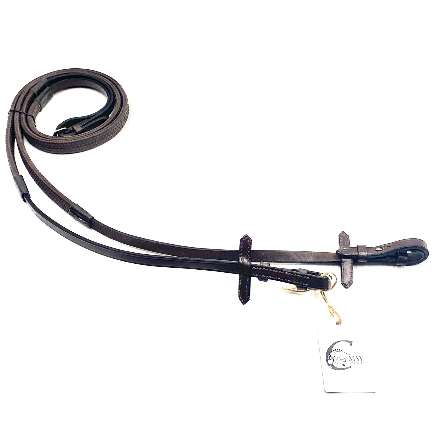 Showman® Rubber English Reins