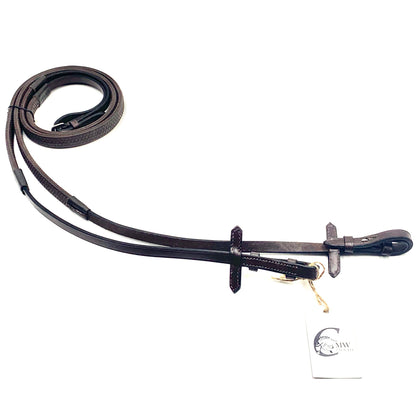 Showman® Rubber English Reins