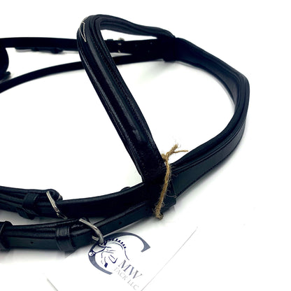 Fancy Stitched Monocrown Flash Bridle