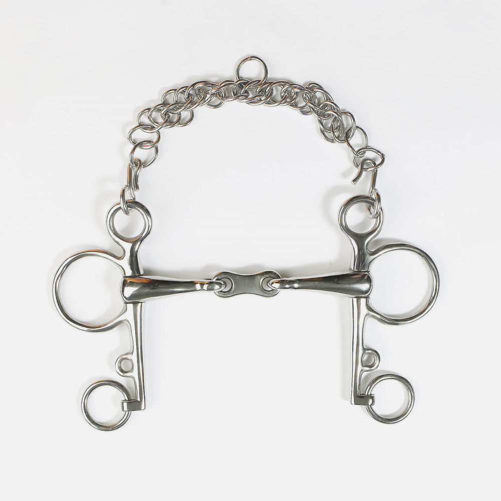 Horze French Link Pelham Bit