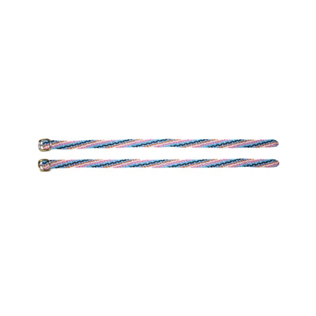 Jacks Multi-Color Nylon Braided Spur Straps
