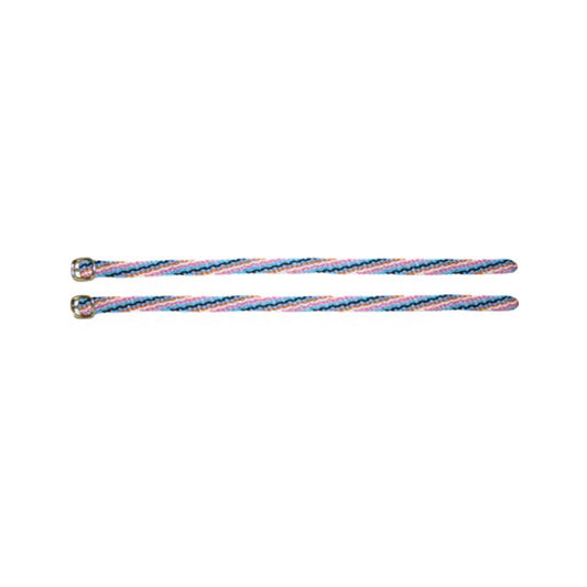 Jacks Multi-Color Nylon Braided Spur Straps