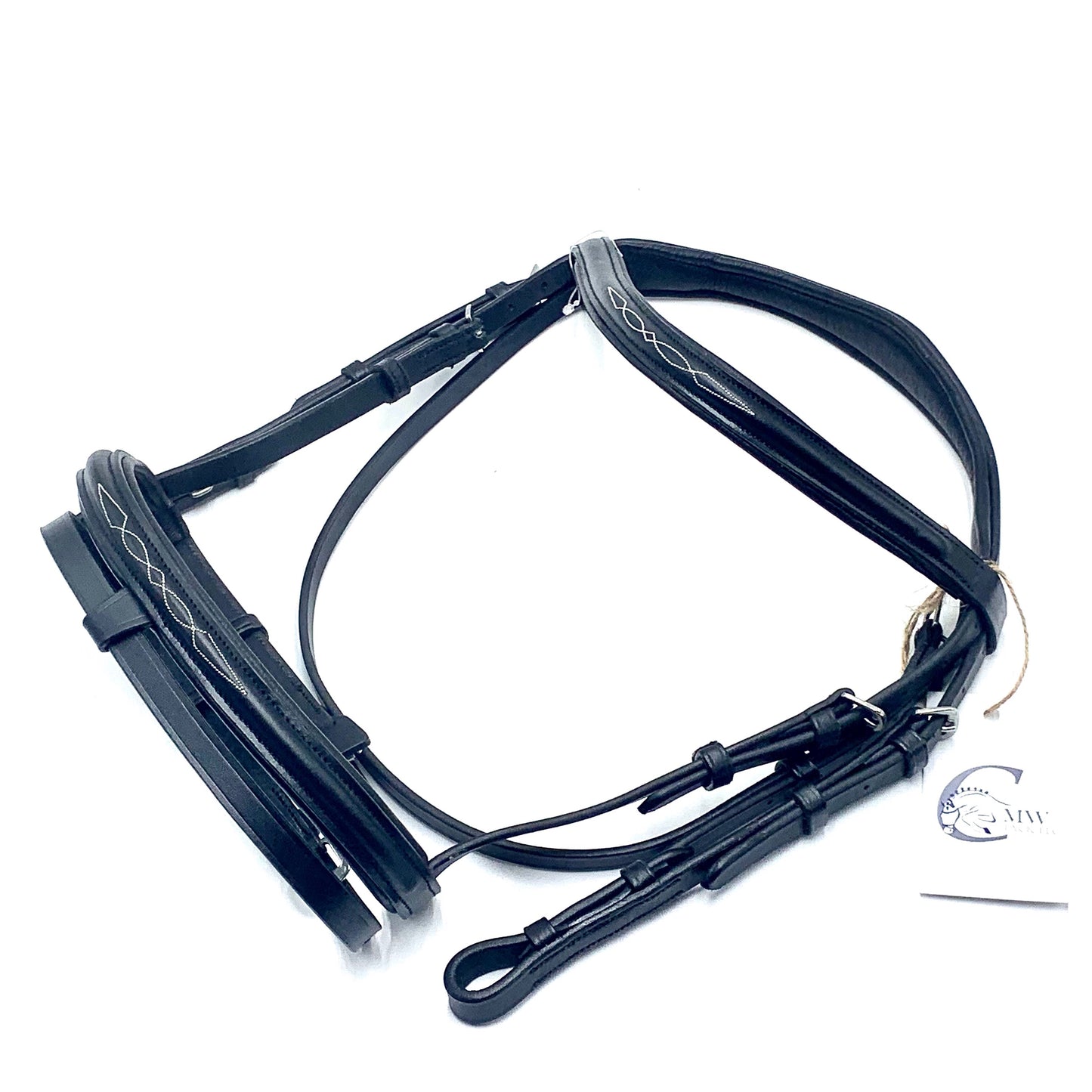 Fancy Stitched Monocrown Flash Bridle