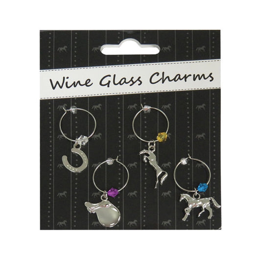 Kelley & Company Equestrian Wine Glass Charms