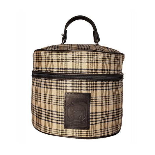 5/A Baker® Riding Hat Carrier - Black Leather