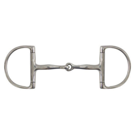 Showman® Stainless Steel D Ring Snaffle Bit - 5"