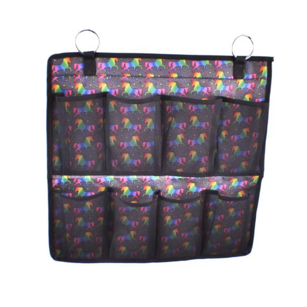 Showman® Unicorn Printed 8 Pocket Nylon Boot Organizer