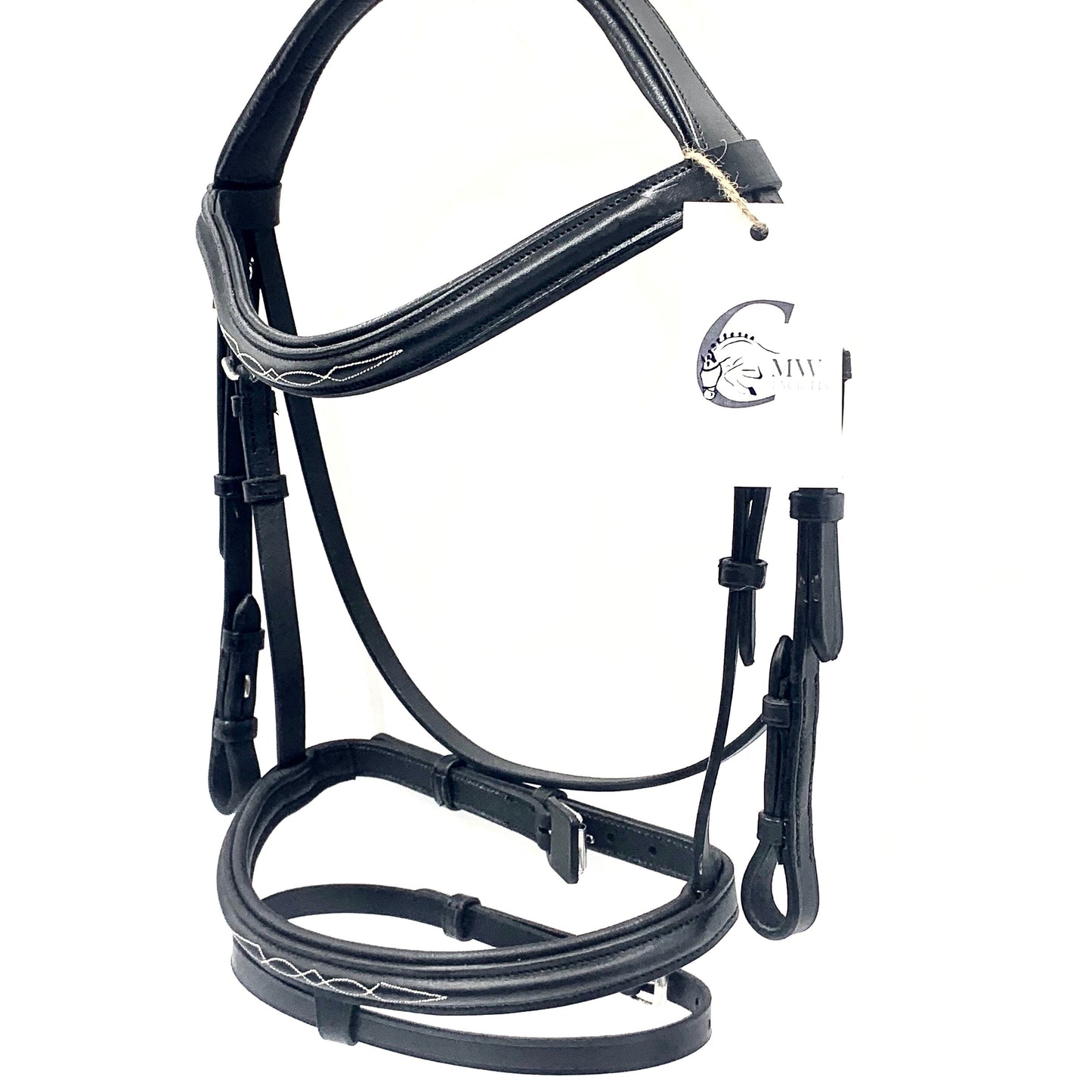 Fancy Stitched Monocrown Flash Bridle