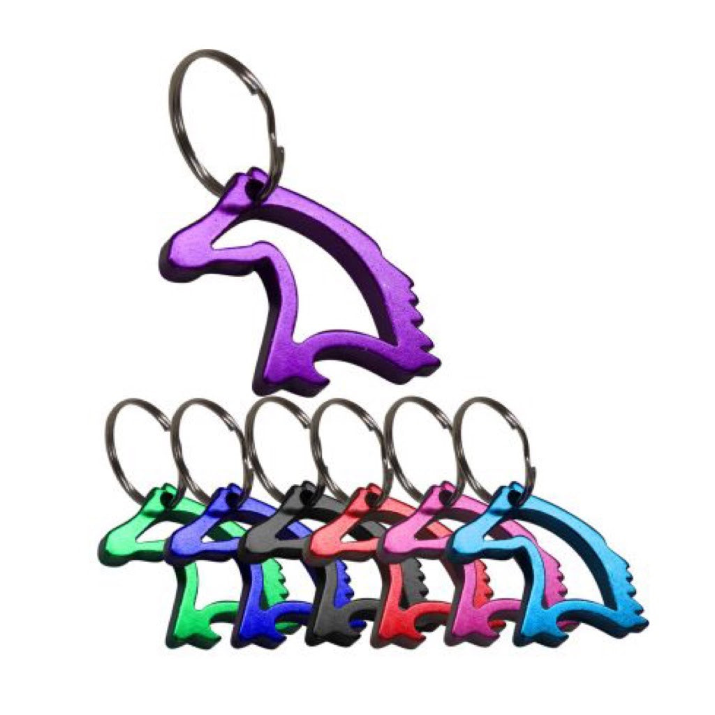 Showman® Aluminum Horse Head Key Chain and Bottle Opener