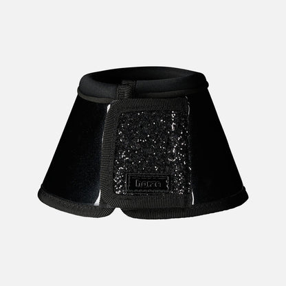 Horze Bell Boots with Glitter - Black