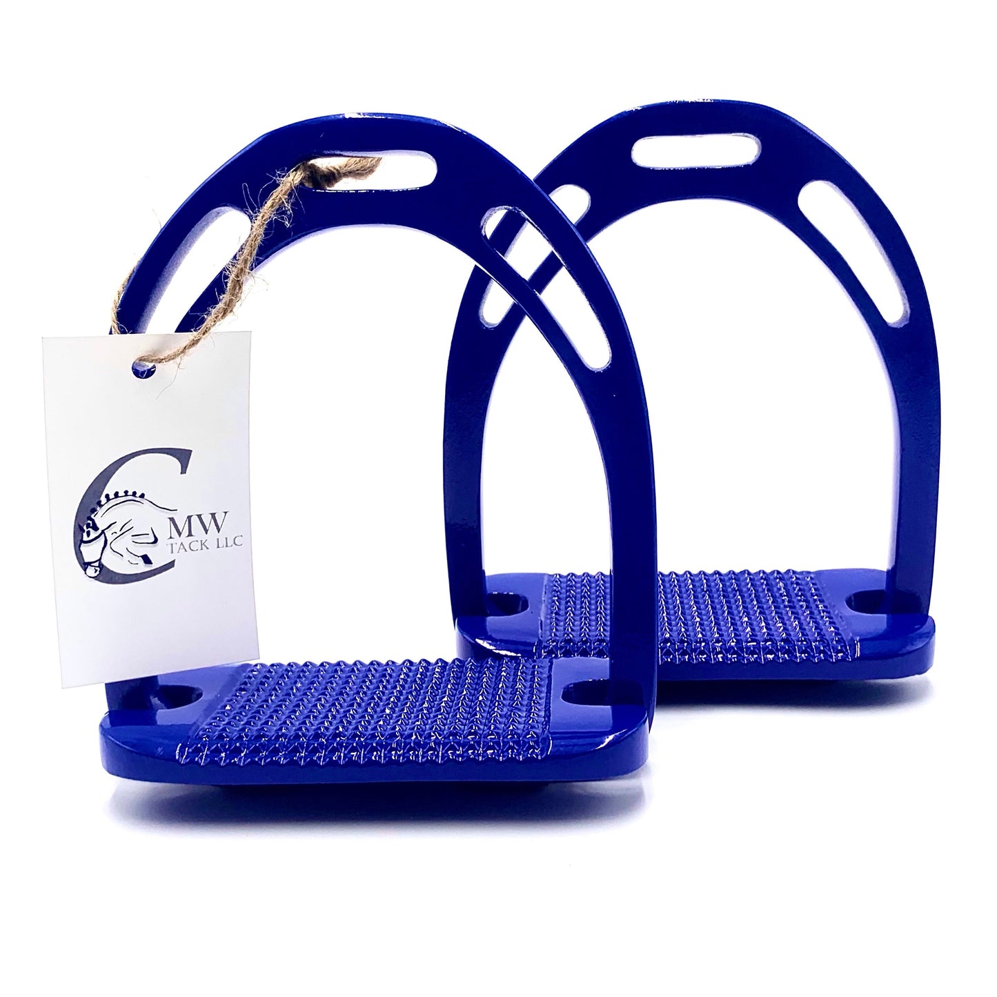 Jin Inspired Wide Bed Stirrups - Blue