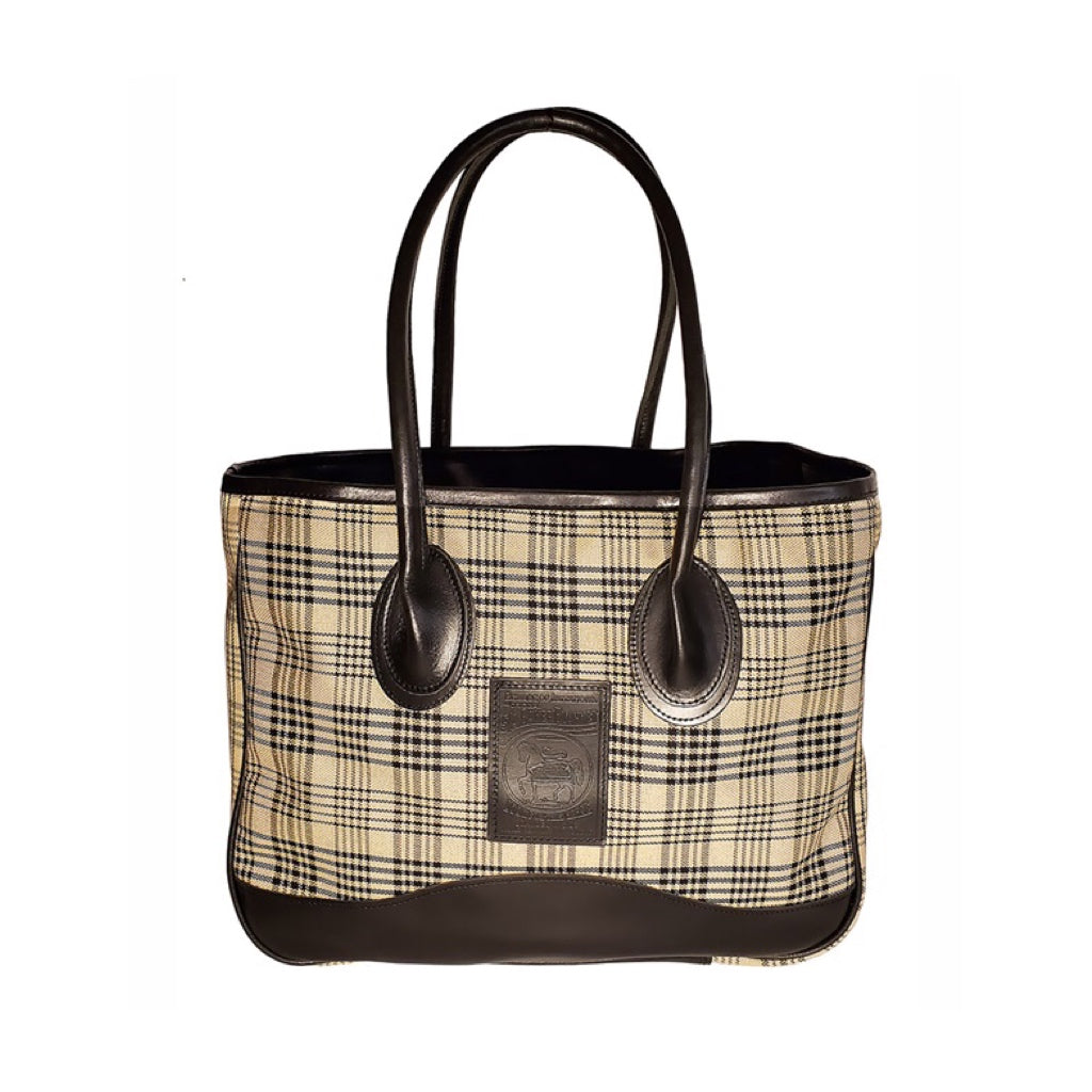 5/A Baker® Taylor Tote - Black Leather