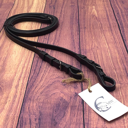 Curb Reins - Black (Full)