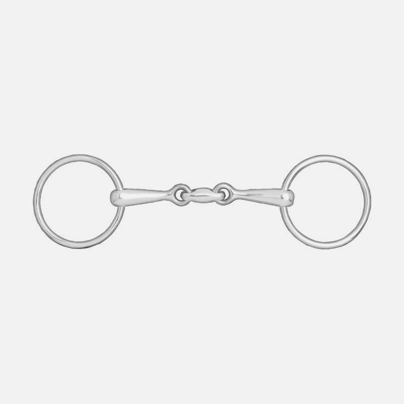 Horze Lozenge Link Loose Ring Snaffle Bit (13mm)