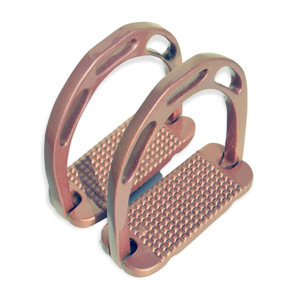 Jin Inspired Wide Bed Stirrups - Rose Gold