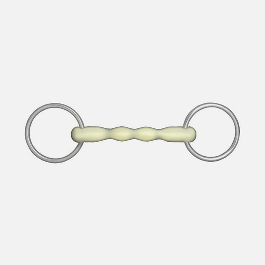 Horze Apple Flavor Mullen Mouth Loose Ring Snaffle Bit