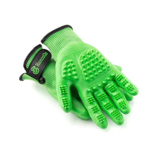 HandsOn® Grooming Gloves - Green