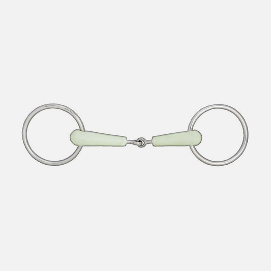 Horze Apple Flavor Loose Ring Snaffle Bit