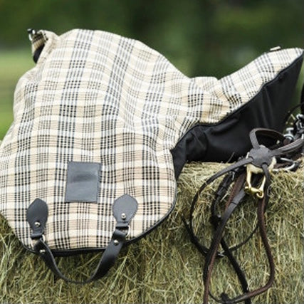 5/A Baker® Dressage Saddle Carrier - Black Leather