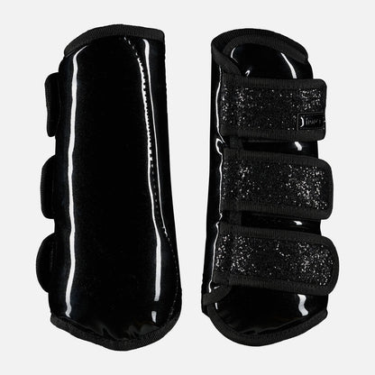 Horze Protection Boots with Glitter - Black