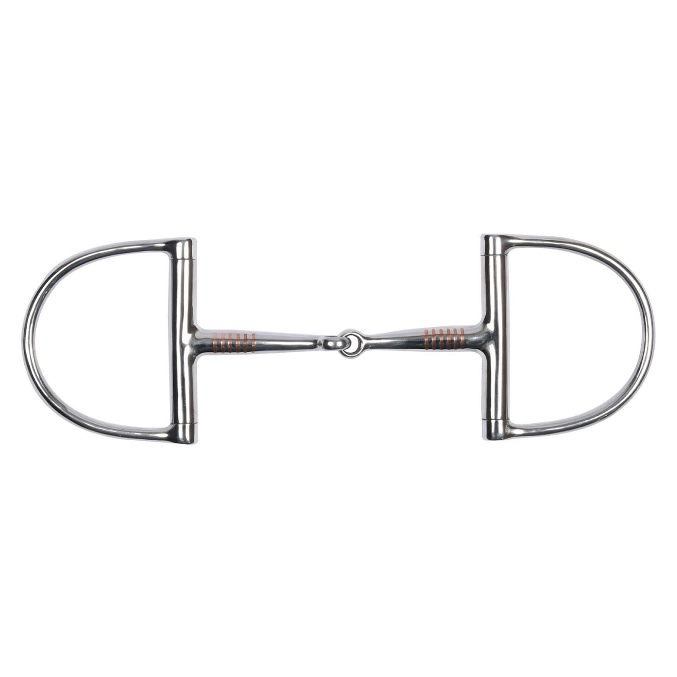 FES® 3/8" Curved D-Ring Snaffle Bit - 5"