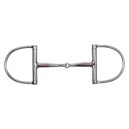 FES® 3/8" Curved D-Ring Snaffle Bit - 5"