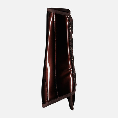 Horze Protection Boots with Glitter - Brown