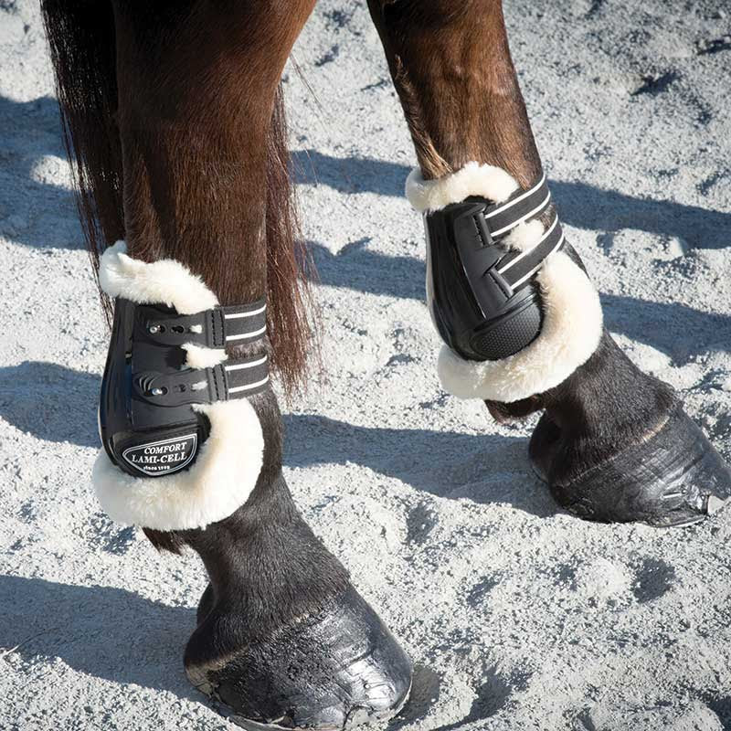 Lami-Cell Comfort High Fetlock Boots - Black